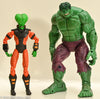 2006 Marvel Legends Face Off Series 1 Action Figure Twin Pack Hulk vs Leader - Loose
