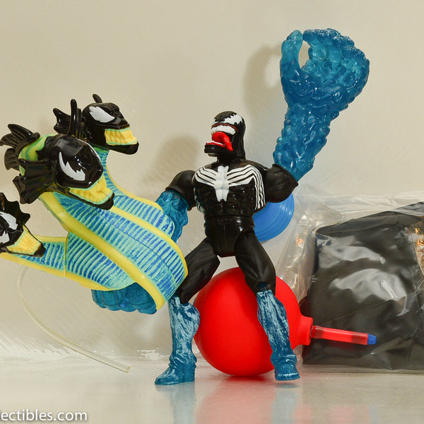 1998 Toy Biz Spider-Man Web Splasher Hydro Blast Venom Action Figure - Loose