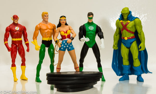 2001 Justice League of America Silver Age Original Team of 5- Loose Set