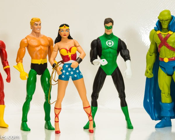2001 Justice League of America Silver Age Original Team of 5- Loose Set