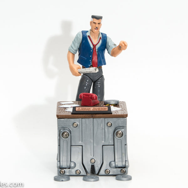 1999 Toy Biz Spider-Man Spider Power Series 2 J Jonah Jameson Action Figure - Loose