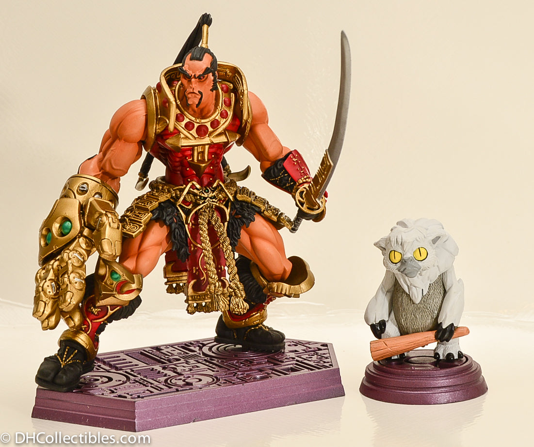 2007 Masters of the Universe Modern Series NECA Jitsu and Odiphus 
