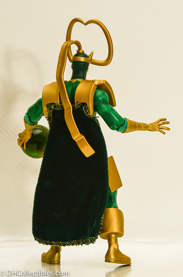 1997 Marvel Loki & Sphere of Mischief Avengers Earth's Mightiest Heroes Action Figure - Loose