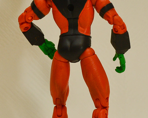 2006 Marvel Legends Face Off Series - Leader (Long Head Variant) - Loose