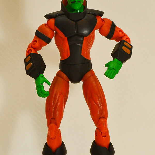 2006 Marvel Legends Face Off Series - Leader (Long Head Variant) - Loose