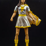 2007 DC Direct Shazam Mary Marvel (White Suit) - Action Figure