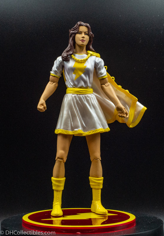 2007 DC Direct Shazam Mary Marvel (White Suit) - Action Figure