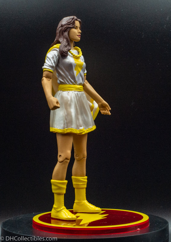 2007 DC Direct Shazam Mary Marvel (White Suit) - Action Figure