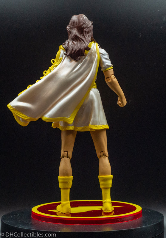 2007 DC Direct Shazam Mary Marvel (White Suit) - Action Figure
