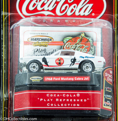 Matchbox Collectibles Coca-Cola 1968 Ford Mustang Cobra Jet Diecast