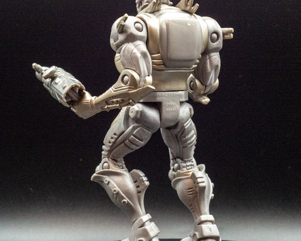 2007 Superman Returns Man of Steel Metallo Figure With Blaster - Action Figure