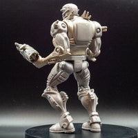 2007 Superman Returns Man of Steel Metallo Figure With Blaster - Action Figure