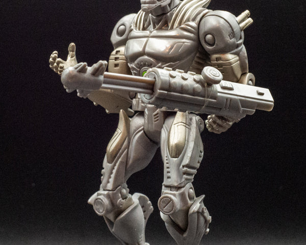 2007 Superman Returns Man of Steel Metallo Figure With Blaster - Action Figure