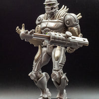 2007 Superman Returns Man of Steel Metallo Figure With Blaster - Action Figure
