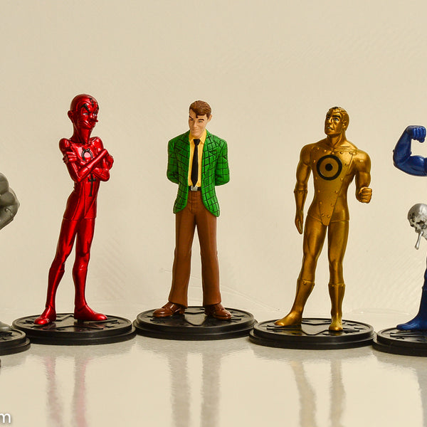 2001 DC Direct Metal Man PVC set - Loose RARE