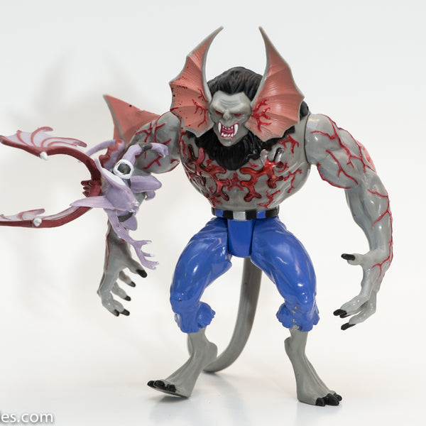 1996 Toy Biz Spider-Man Vampire Wars Morbius Unbound Action Figure -  Loose