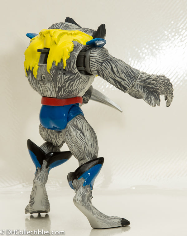 1996 X-Men Mutant Monsters Werewolf Wolverine Action Figure - Loose