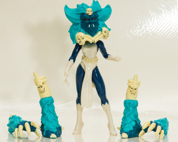 1997 Toy Biz Mystique W/ Snap On She Beast Armour Action Figure - Loose