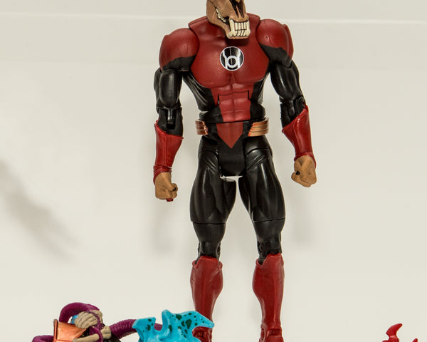 2010 DC Universe Classics Wave 2 Figure 6 Red Lantern Nite-Lite Action Figure - Loose