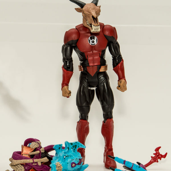 2010 DC Universe Classics Wave 2 Figure 6 Red Lantern Nite-Lite Action Figure - Loose