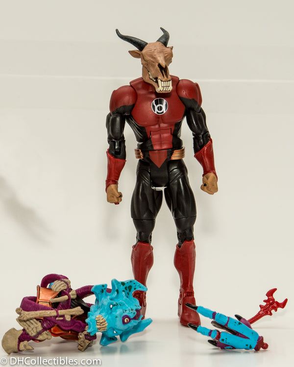 2010 DC Universe Classics Wave 2 Figure 6 Red Lantern Nite-Lite Action Figure - Loose