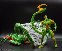 1997 Toybiz Spider-Man Web Trap Sinister Scorpion - Action Figure - Loose