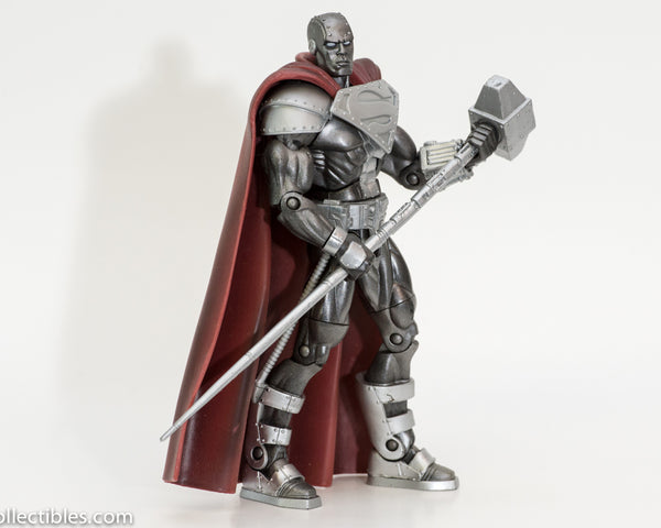 2007 DC Super Heroes Series 3 Steel Superman Action Figure - Loose