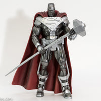 2007 DC Super Heroes Series 3 Steel Superman Action Figure - Loose