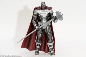 2007 DC Super Heroes Series 3 Steel Superman Action Figure - Loose