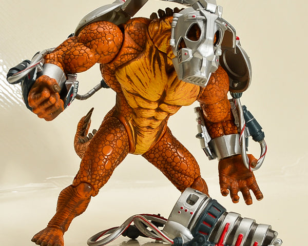 1998 Toy Biz Super Villain Stegron Dinosaur Action Figure - Loose