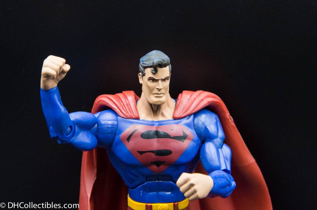 2006 DC Super Heroes Series 3 Select Sculpt Series Superman Red Eye Variant - Loose