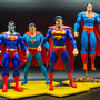 2006 DC Direct Superman Through the Ages Boxset - All 4 Action Figures - Loose