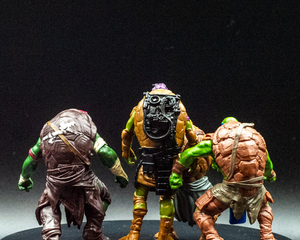 2014 TMNT 2" Mini Figures - Complete Set of 4 - Loose