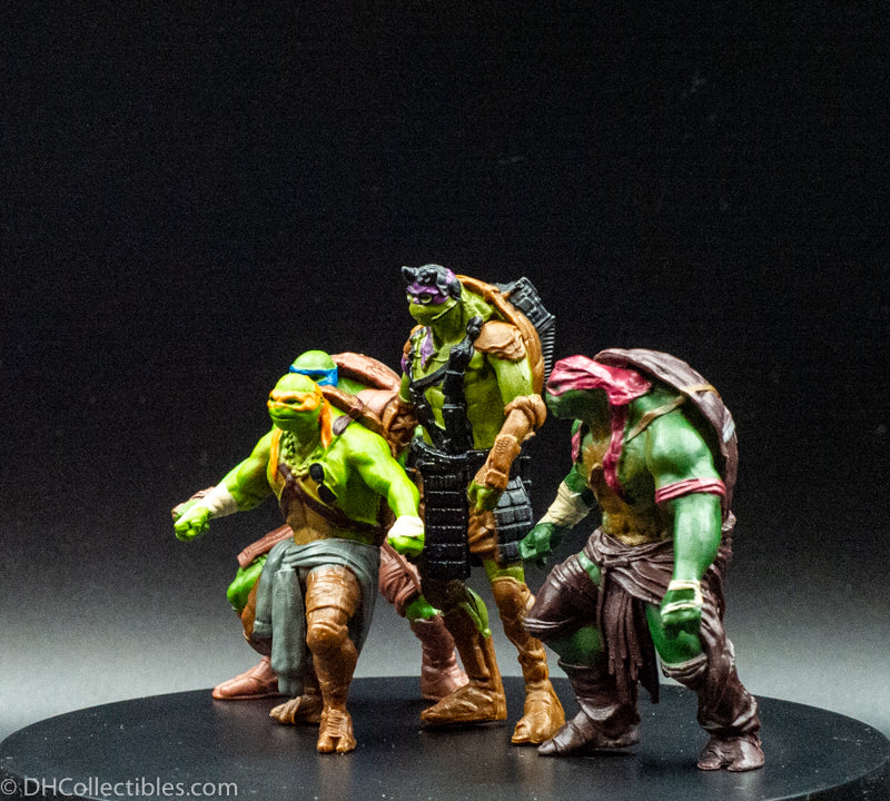 2014 TMNT 2" Mini Figures - Complete Set of 4 - Loose