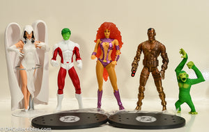 2002 DC Direct The Classic Teen Titans Action Figure Gift Set - Loose RARE