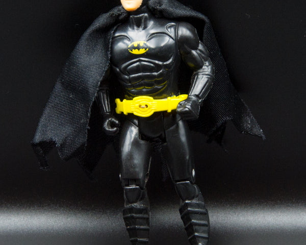 1989 Vintage ToyBiz Super Heroes Batman Action Figure - Loose