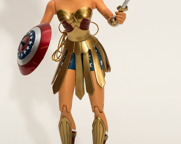 2008 DC Direct Trinity Series Wonder Woman Action Figure - Loose