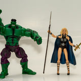 2010 Marvel Legends Valkyrie & Hulk 2 Pack Action Figures - Loose