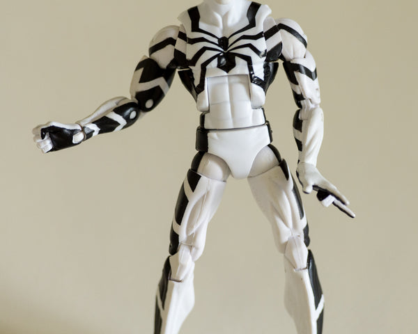 2012 Marvel Legends Arnim Zola Series Spider-Man White Suit Variant Action Figure  - Loose