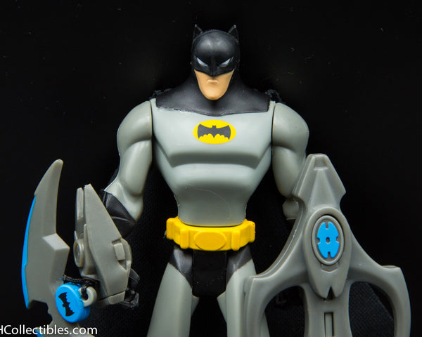 2004 Batman Cartoon Zip Action Batman Figure - Loose