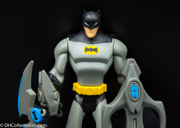 2004 Batman Cartoon Zip Action Batman Figure - Loose