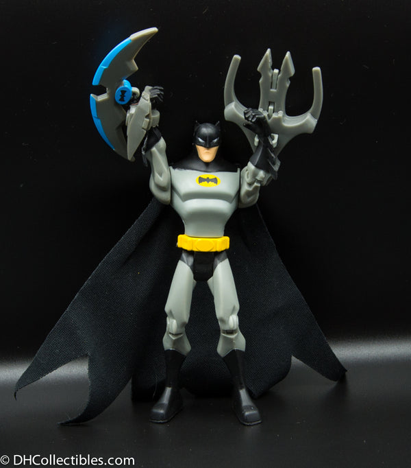 2004 Batman Cartoon Zip Action Batman Figure - Loose