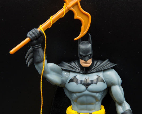 2003 DC Zipline Batman  Cloth Cape Action Figure - Loose