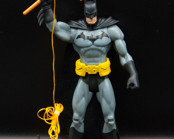 2003 DC Zipline Batman  Cloth Cape Action Figure - Loose