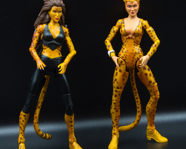 2010 DC Universe Classics Wave 13 Cheetah Action Figures (Modern & Classic) - Loose