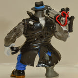 1996 ToyBiz Incredible Hulk Grey Battle Damaged Mr Fixit Bombastic Blasters Action Figure - Loose
