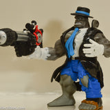 1996 ToyBiz Incredible Hulk Grey Battle Damaged Mr Fixit Bombastic Blasters Action Figure - Loose