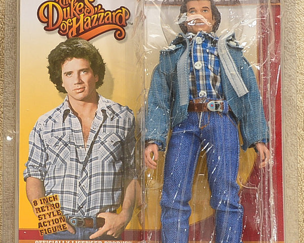 Figures Toy Co The Dukes of Hazzard Series 1 Luke Duke Action Figure 8" Mego Retro