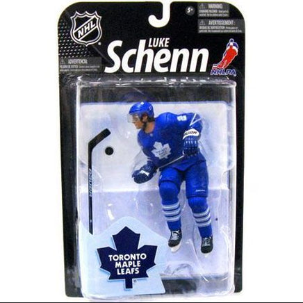 2010 McFarlane NHL Luke Schenn Toronto Maple Leafs Blue Series 23 Action Figure