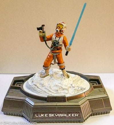 2006 Hasbro Star Wars Titanium Series Luke Skywalker Die Cast Action Figure 